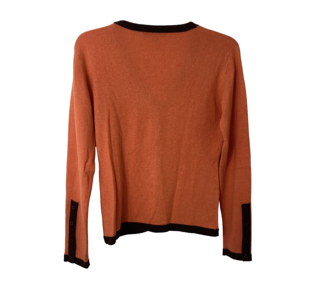 Cachemire Chevrier Sueter Naranja S